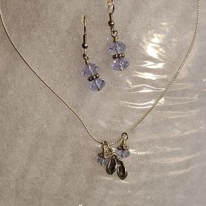 SUPER CUTE NECKLACE & EARRINGS